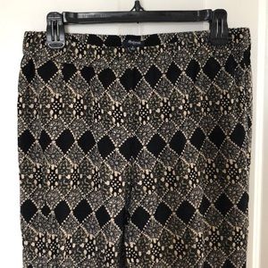 Madewell Lightweight Patterned Joggers - Small